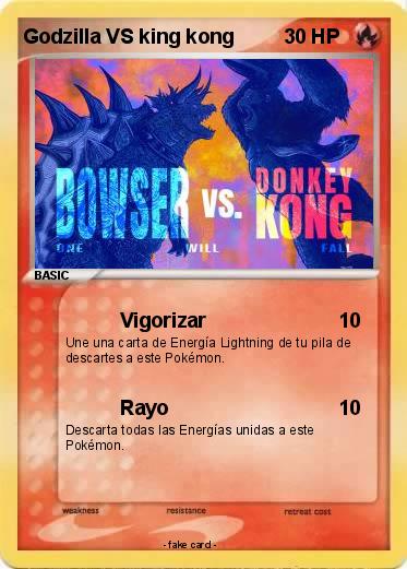 Pokemon Godzilla VS king kong