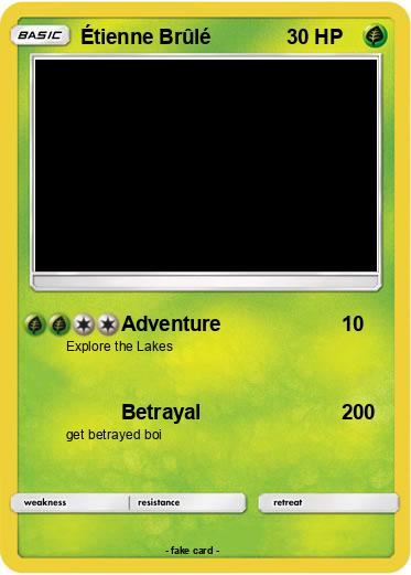 Pokemon Étienne Brûlé