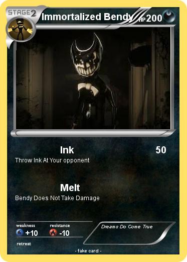 Pokemon Immortalized Bendy