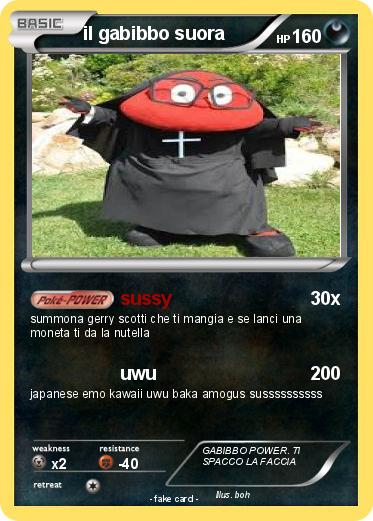 Pokemon il gabibbo suora