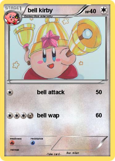 Pokemon bell kirby