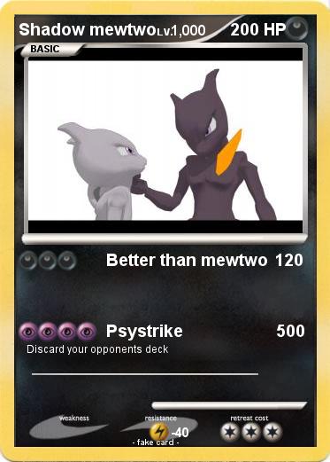 Pokemon Shadow mewtwo
