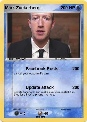 Pokemon Mark Zuckerberg