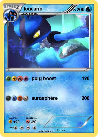 Pokemon loucario