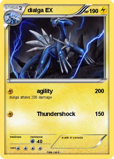 Pokemon dialga EX