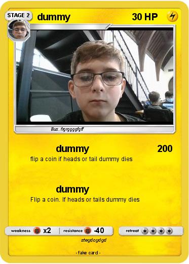 Pokemon dummy