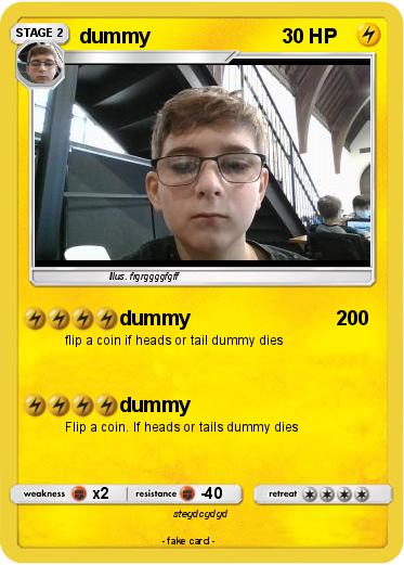 Pokemon dummy