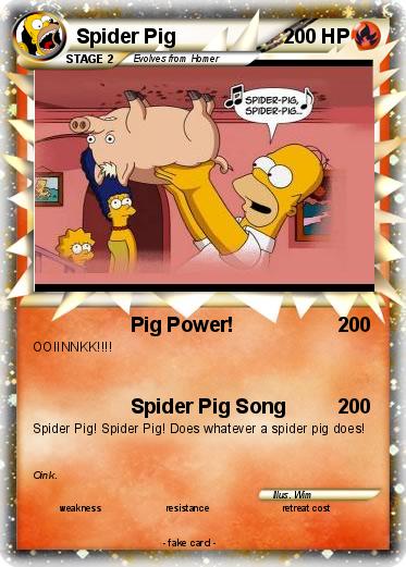 Pokemon Spider Pig