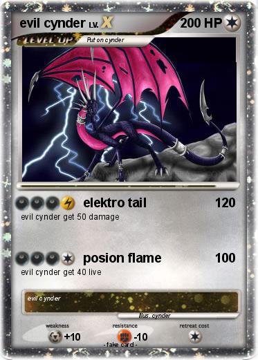 Pokemon evil cynder