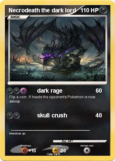 Pokemon Necrodeath the dark lord
