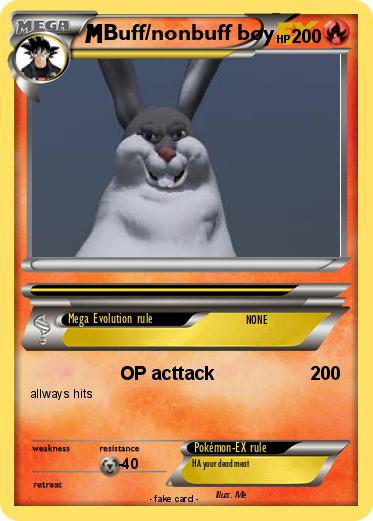 Pokemon Buff/nonbuff boy