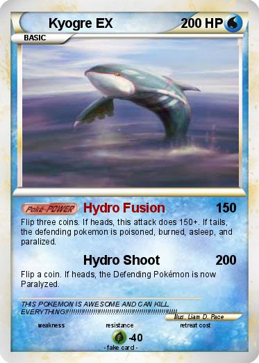 Pokemon Kyogre EX