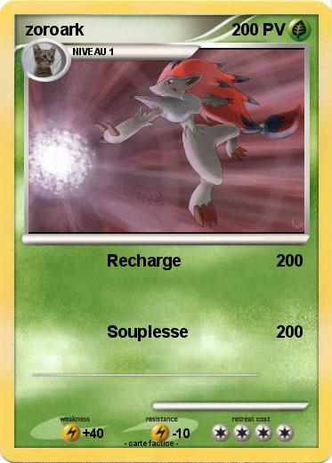 Pokemon zoroark