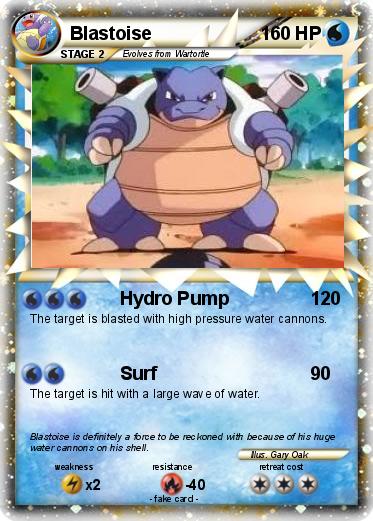 Pokemon Blastoise