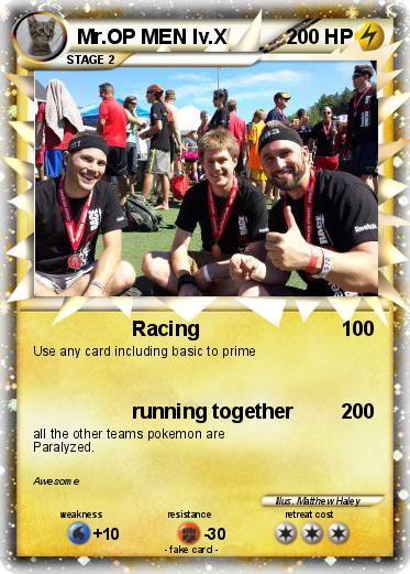Pokemon Mr.OP MEN lv.X