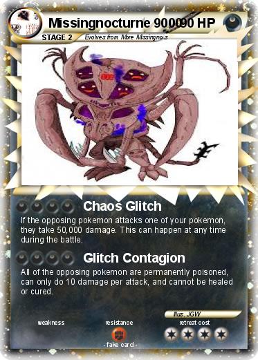 Pokemon Missingnocturne 9000