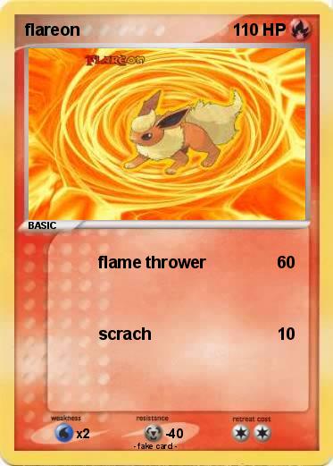 Pokemon flareon