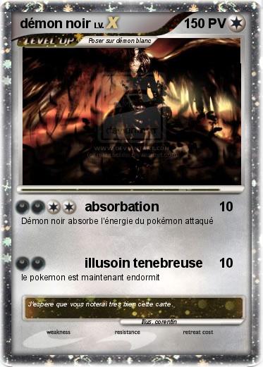 Pokemon démon noir