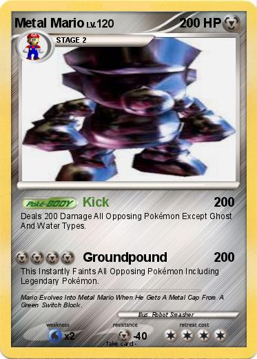 Pokemon Metal Mario