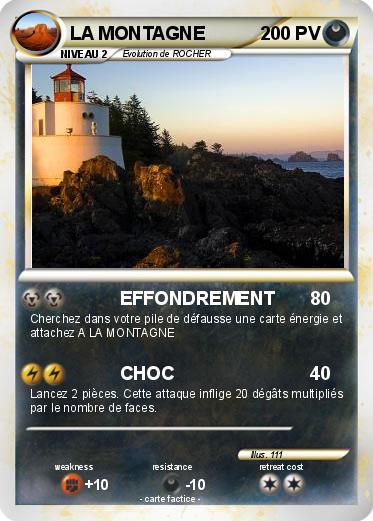 Pokemon LA MONTAGNE