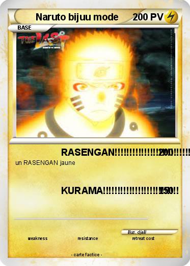 Pokemon Naruto bijuu mode