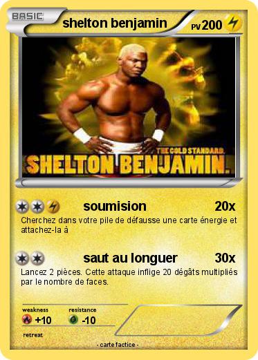 Pokemon shelton benjamin
