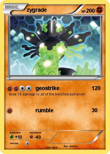 Pokemon zygrade
