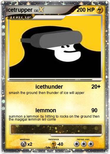 Pokemon icetrupper