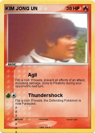 Pokemon KIM JONG UN