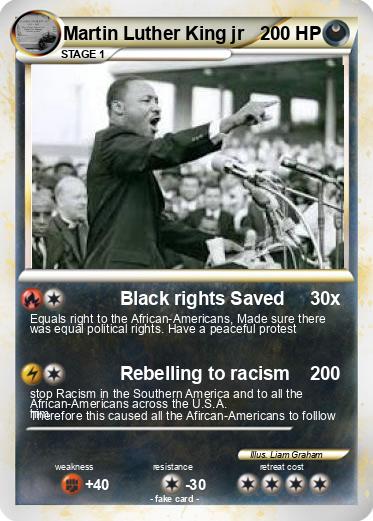 Pokemon Martin Luther King jr