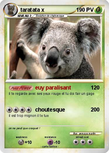 Pokemon taratata x
