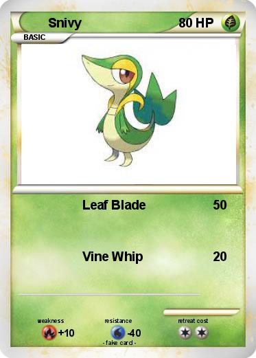 Pokemon Snivy