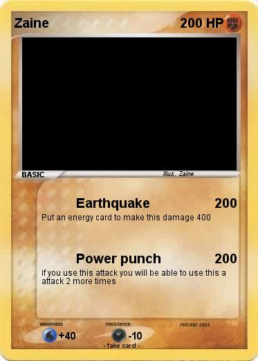 Pokemon Zaine