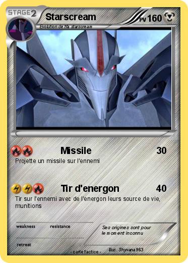 Pokemon Starscream