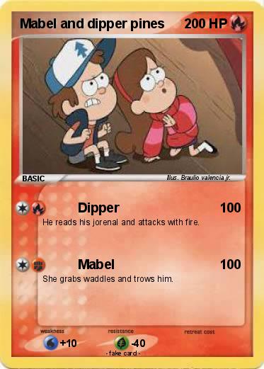 Pokemon Mabel and dipper pines