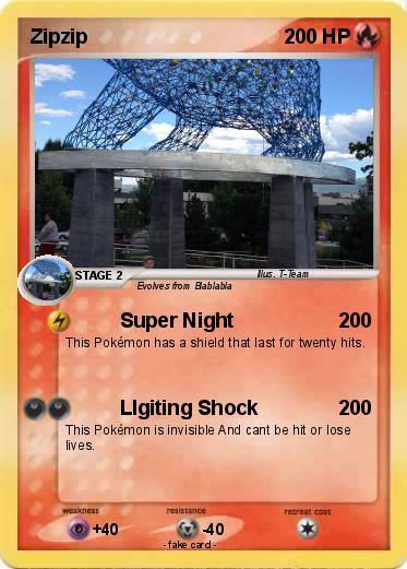 Pokemon Zipzip