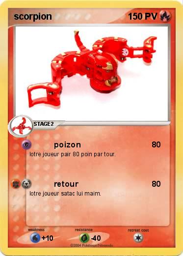 Pokemon scorpion