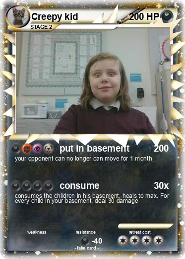 Pokemon Creepy kid