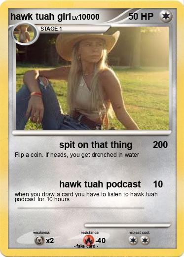 Pokemon hawk tuah girl
