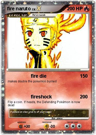 Pokemon fire naruto