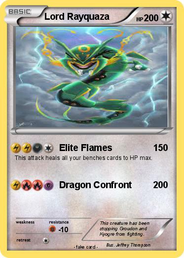 Pokemon Lord Rayquaza