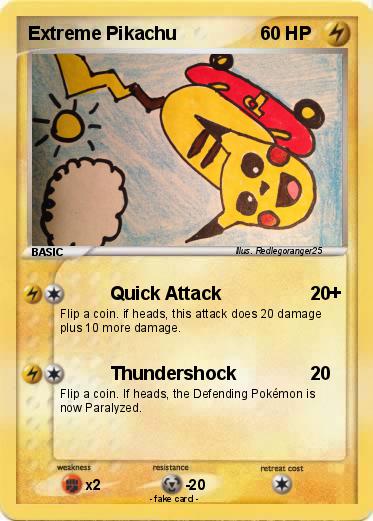 Pokemon Extreme Pikachu