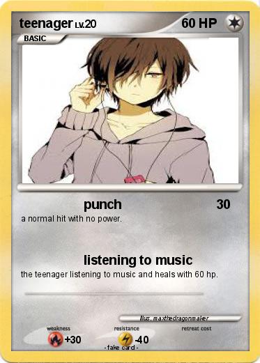 Pokemon teenager