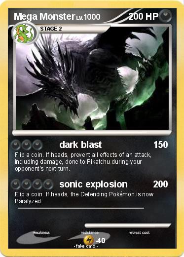 Pokemon Mega Monster