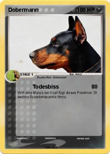 Pokemon Dobermann