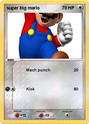 Pokemon super big mario