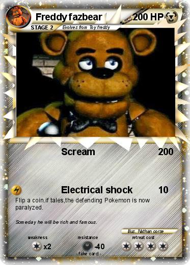 Pokemon Freddy fazbear