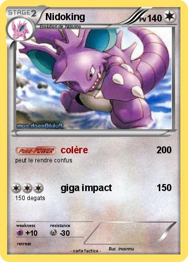 Pokemon Nidoking