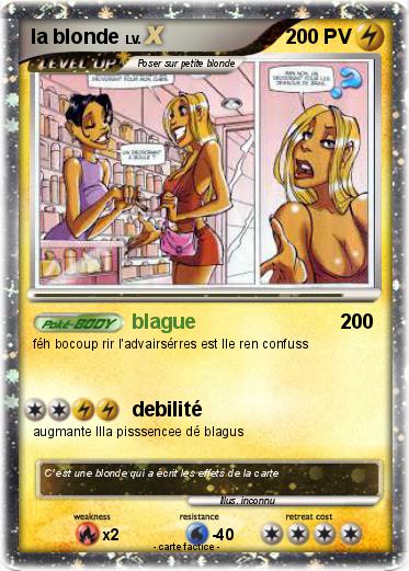 Pokemon la blonde