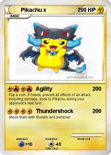 Pokemon Pikachu x